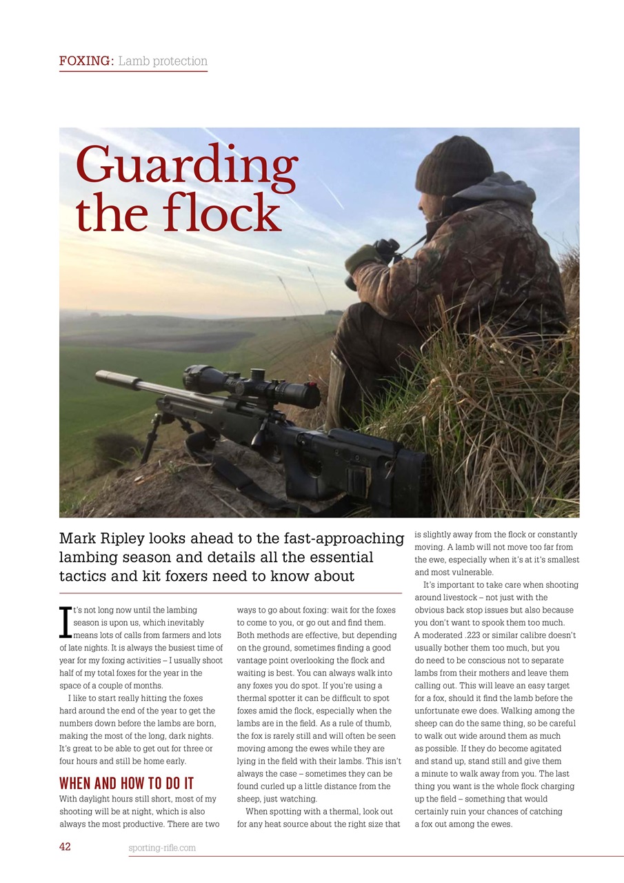 Sporting Rifle Preview Pages