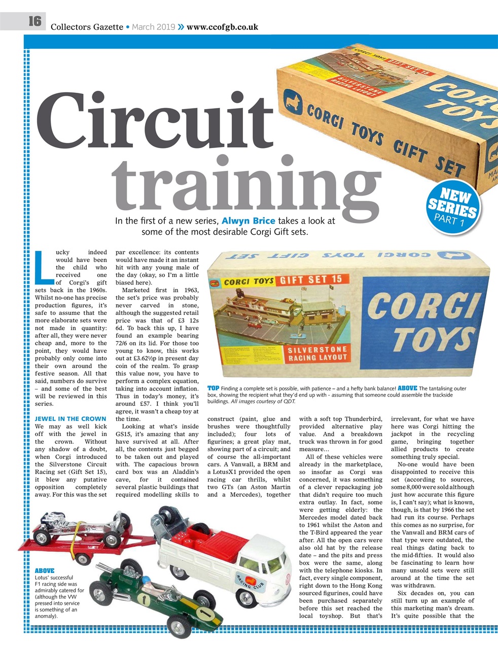 Collectors Gazette Preview Pages