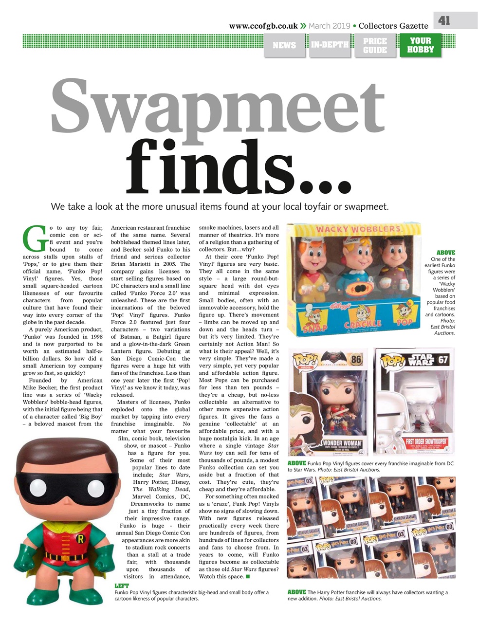 Collectors Gazette Preview Pages