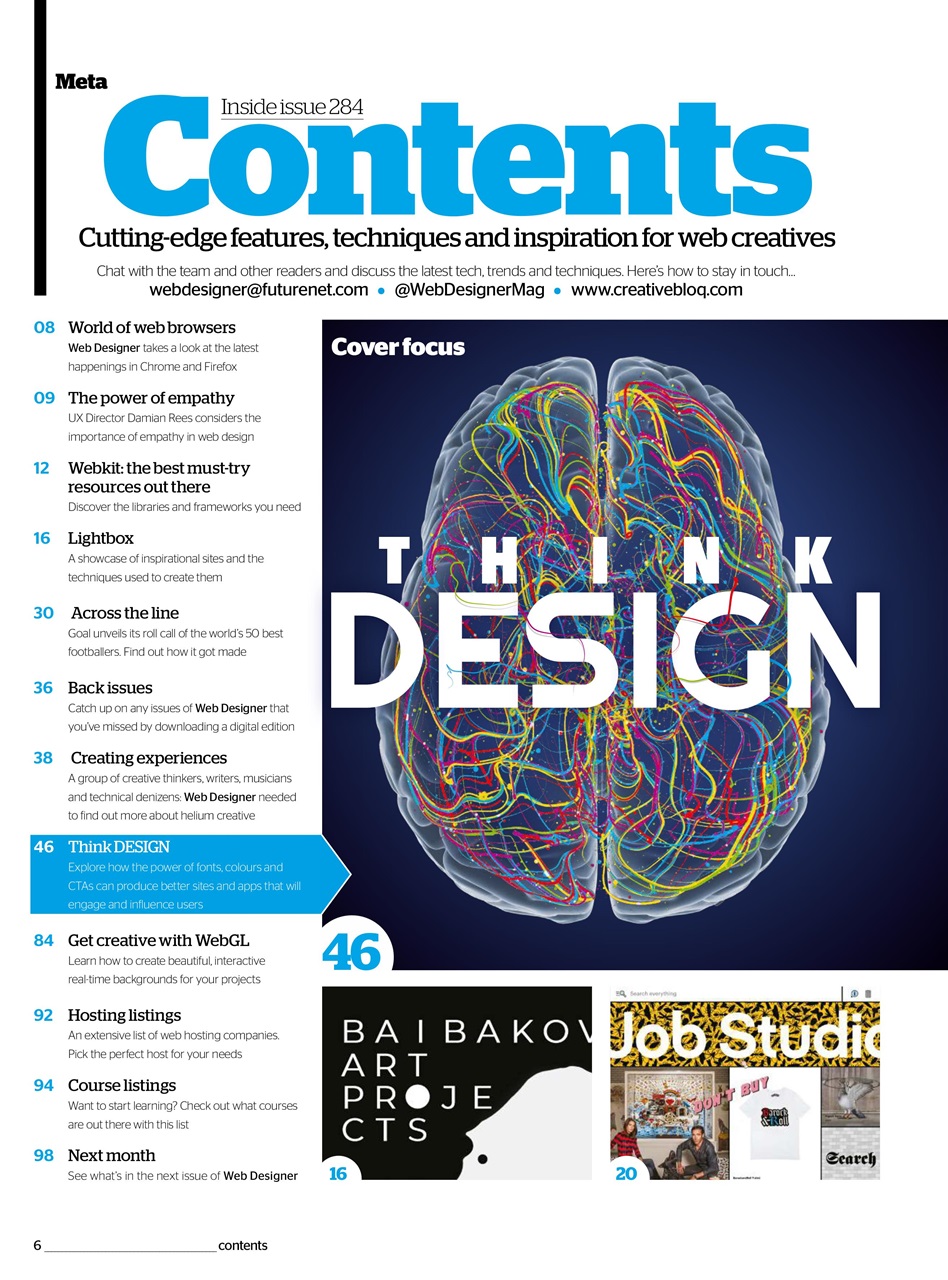 Web Designer Preview Pages