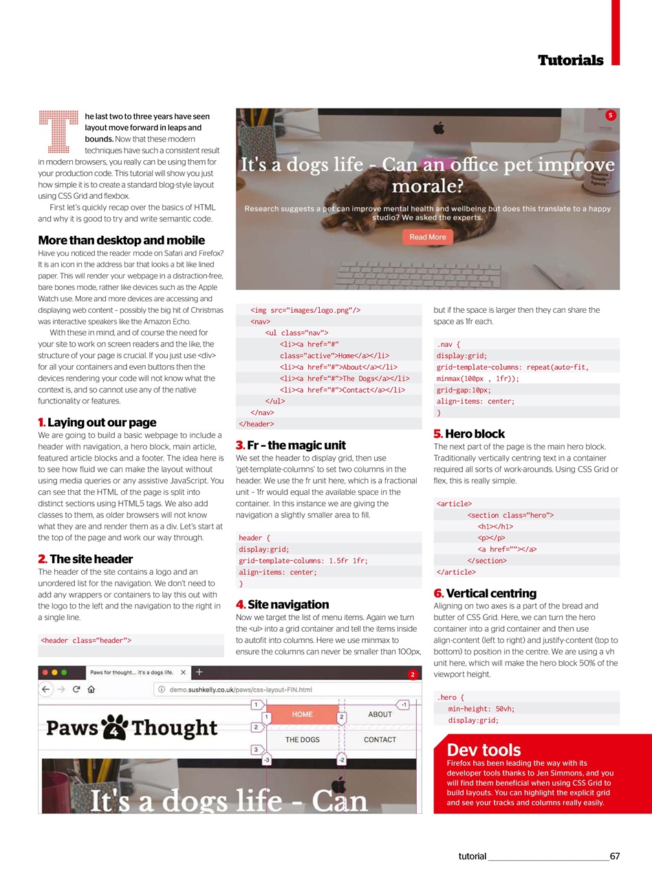 Web Designer Preview Pages