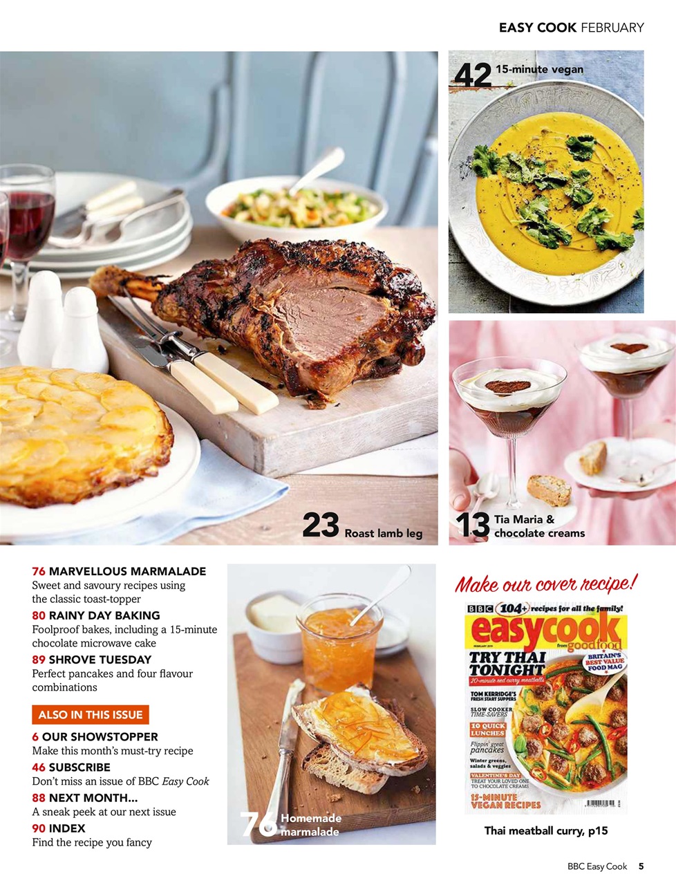 Easy Cook Magazine Preview Pages