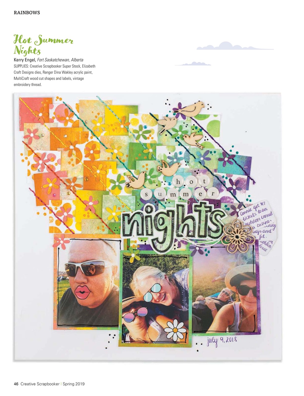 Creative Scrapbooker Preview Pages