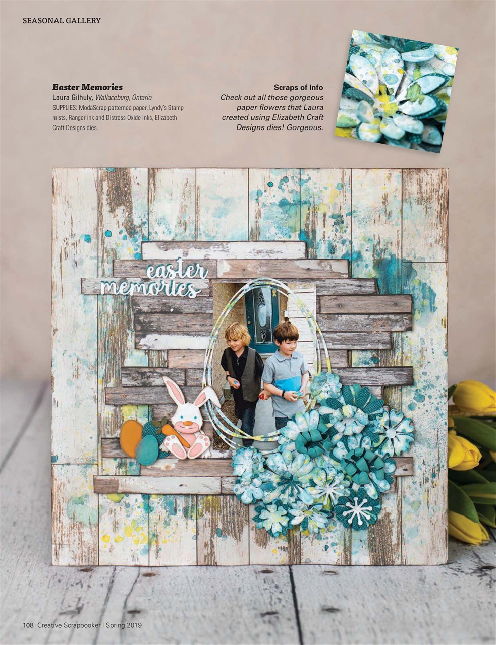 Creative Scrapbooker Preview Pages
