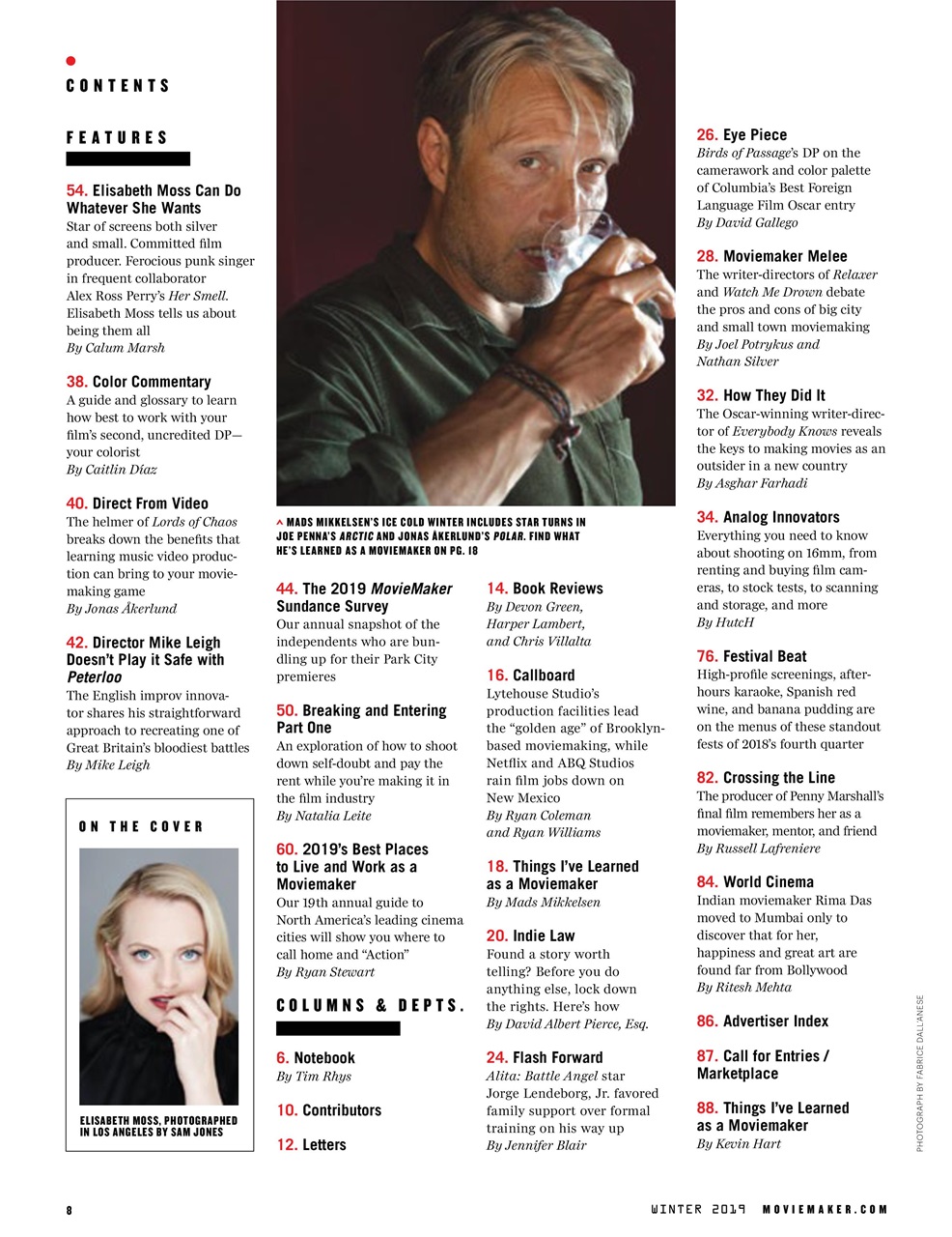 MovieMaker Magazine Preview Pages