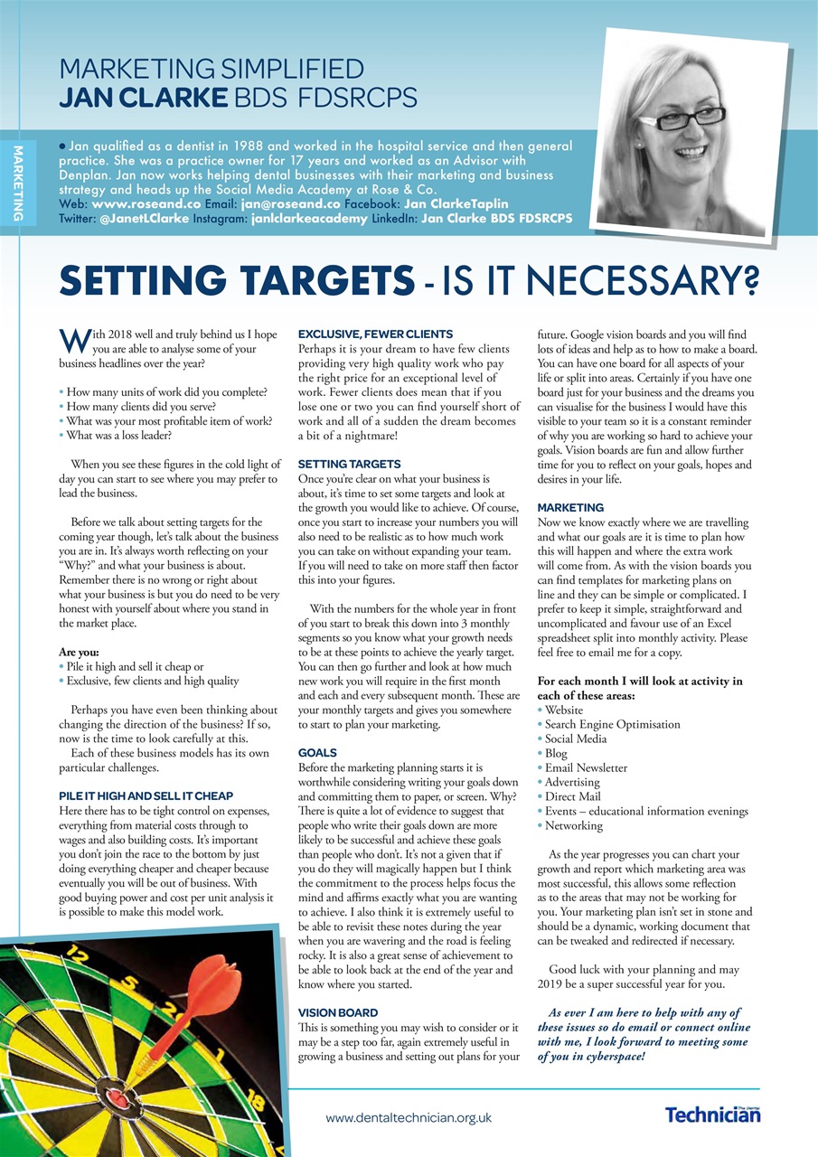 The Dental Technician Magazine Preview Pages