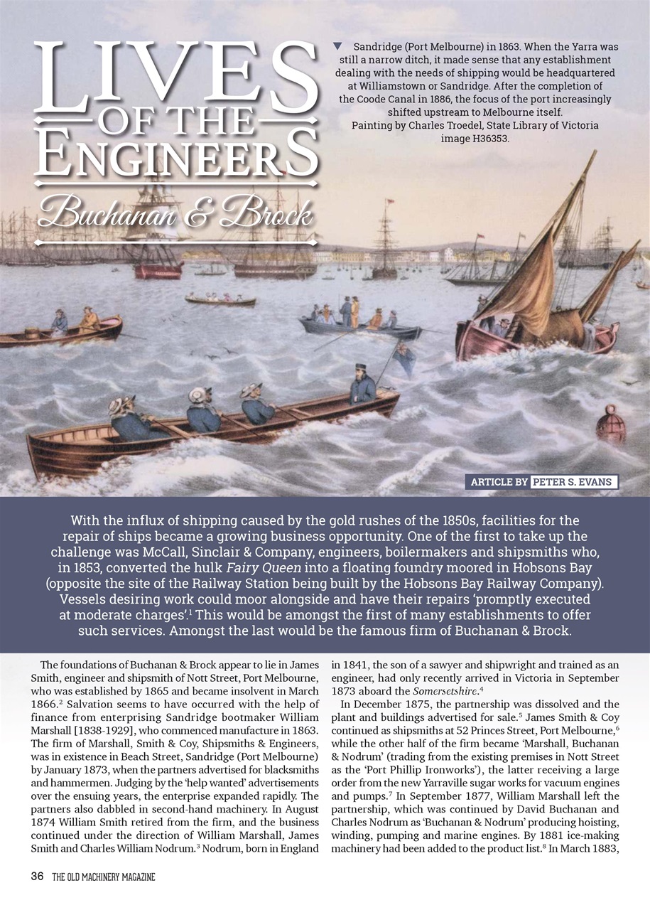 The Old Machinery Magazine Preview Pages