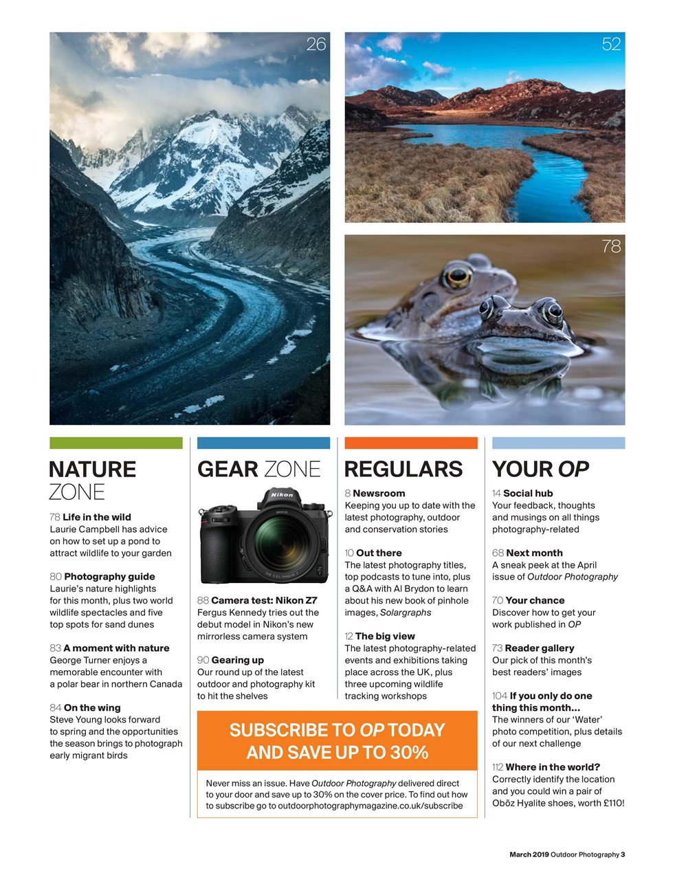 Outdoor Photography Preview Pages
