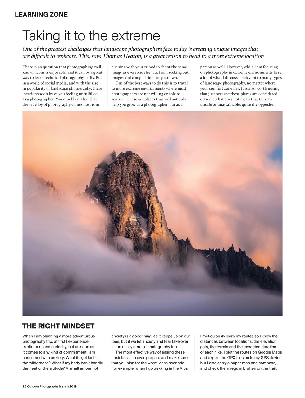 Outdoor Photography Preview Pages
