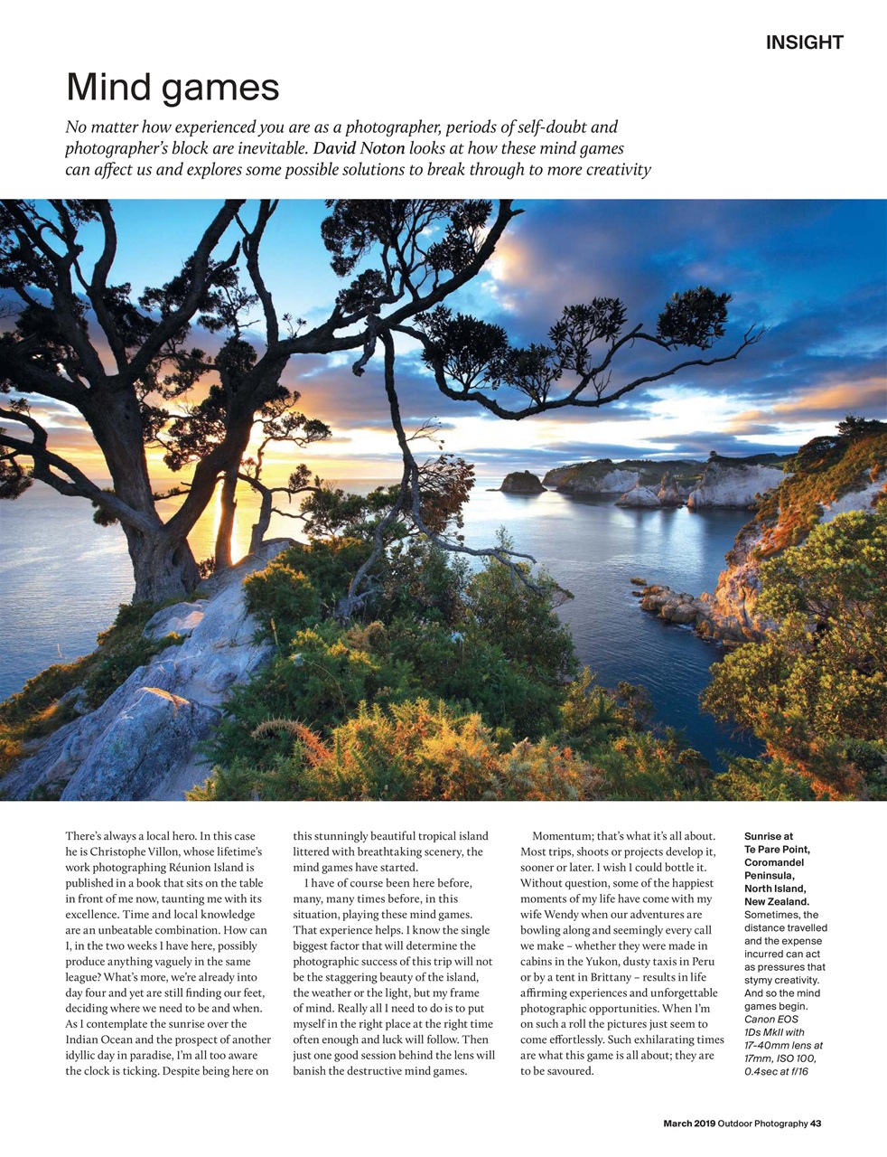 Outdoor Photography Preview Pages