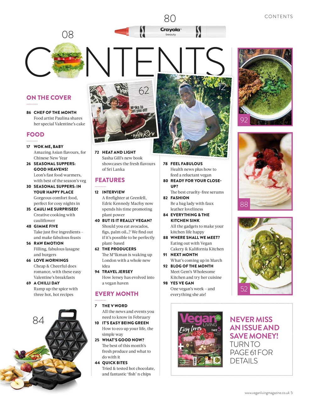 Vegan Living UK Preview Pages