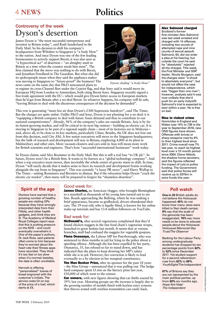 The Week Preview Pages