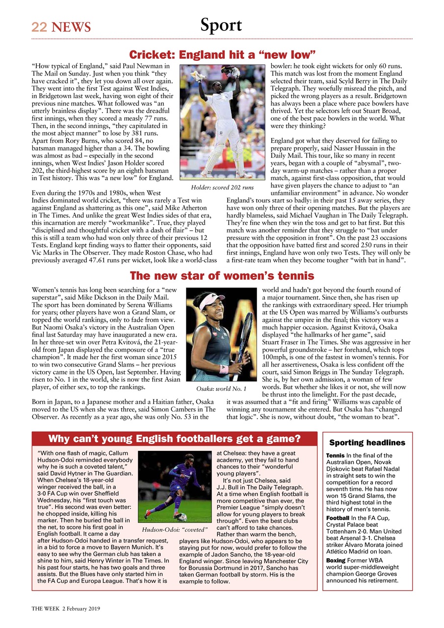 The Week Preview Pages