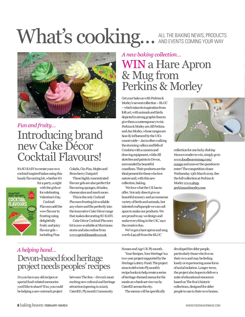 Bake & Decorate Preview Pages