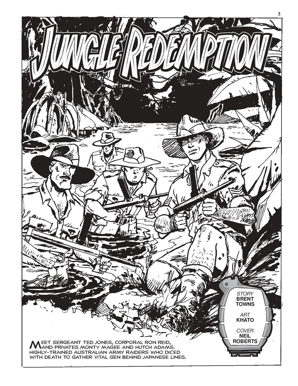 Commando Preview Pages