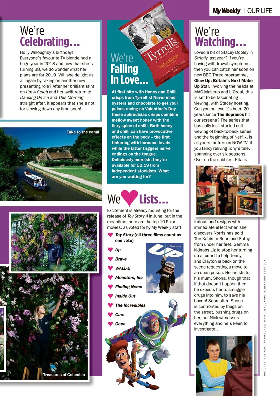 My Weekly Preview Pages