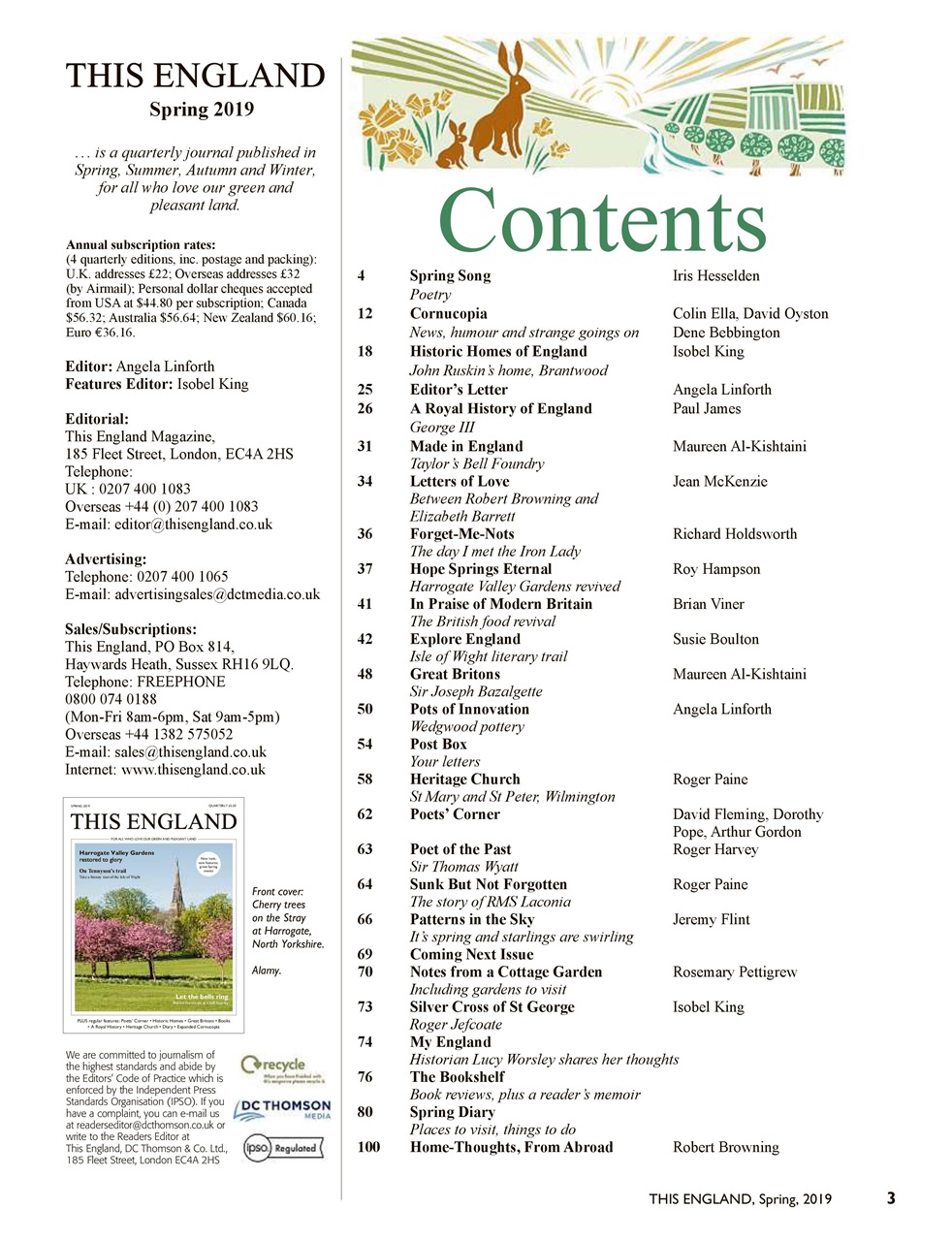 This England Preview Pages