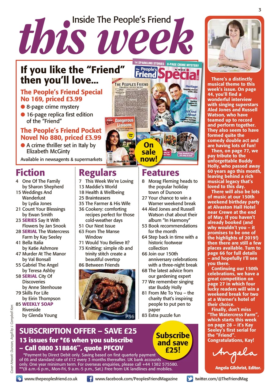 The People’s Friend Preview Pages