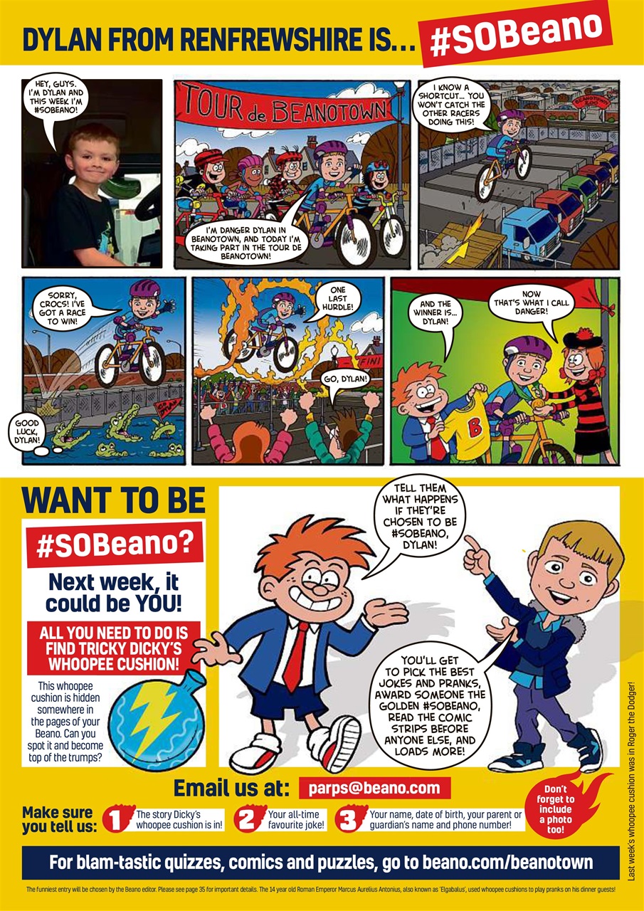 Beano Preview Pages