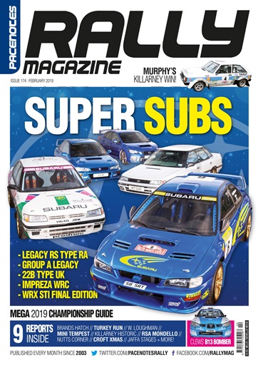 Pacenotes Rally magazine issue 