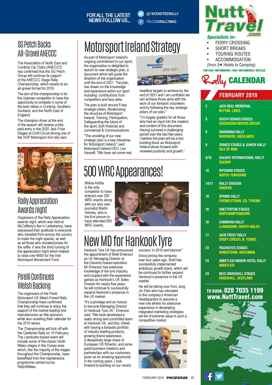 Pacenotes Rally magazine Preview Pages