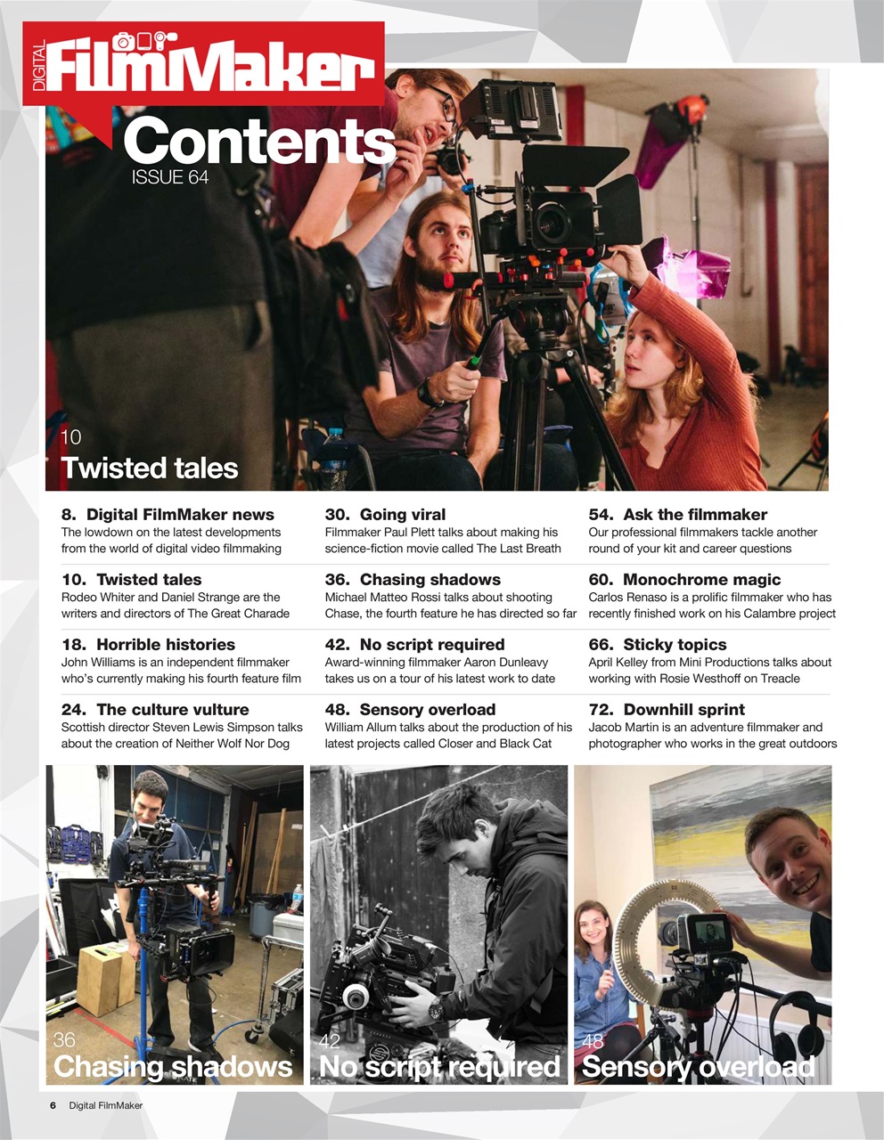 Digital FilmMaker Preview Pages