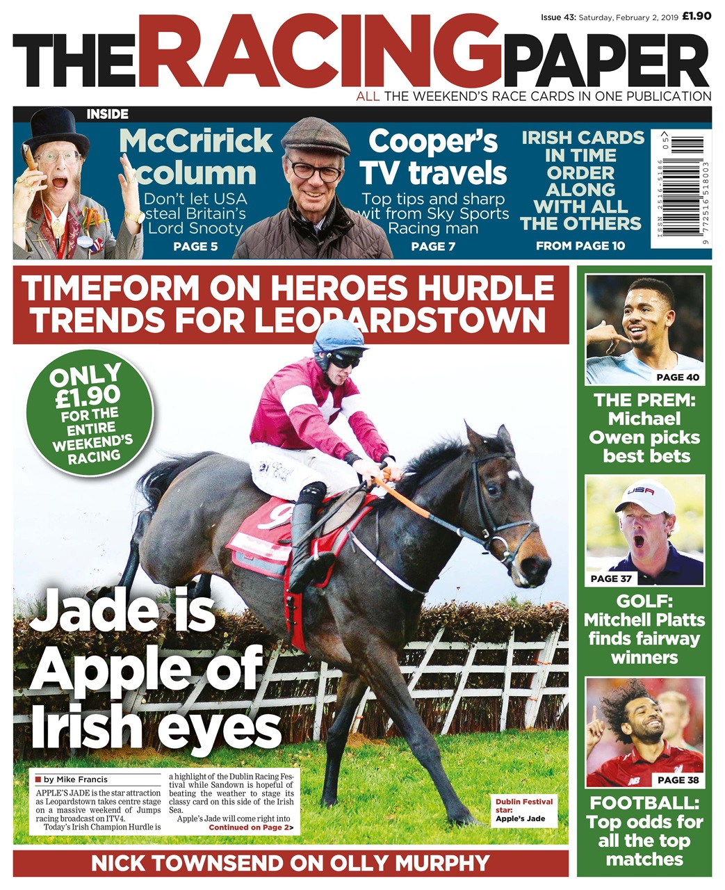 The Racing Paper Preview Pages