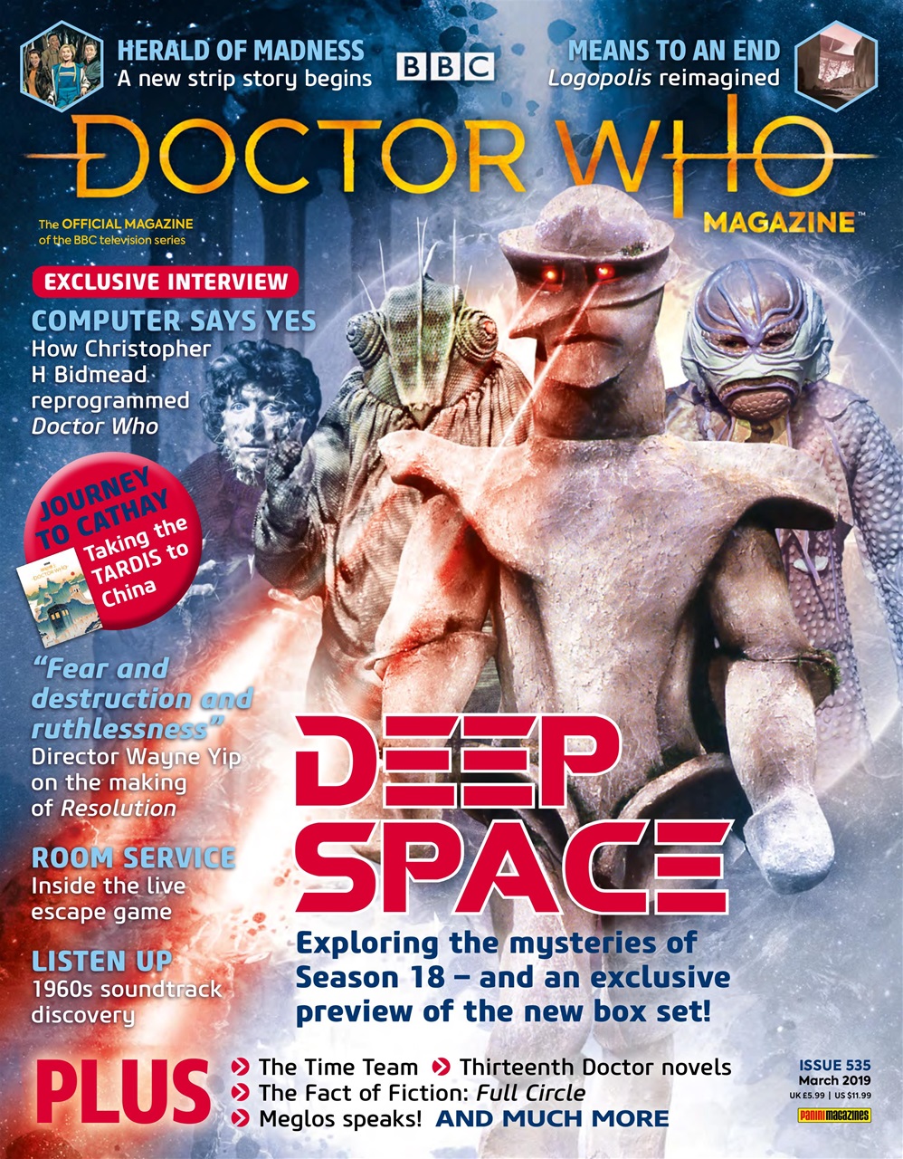 Doctor Who Magazine Preview Pages