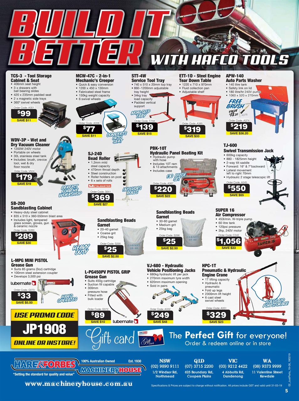 JUST PARTS Preview Pages