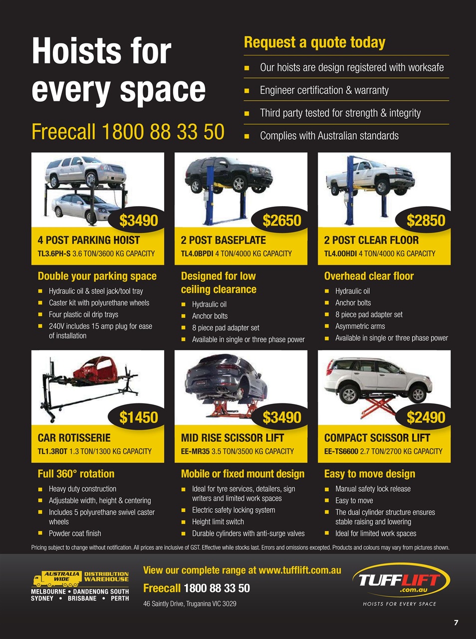 JUST PARTS Preview Pages