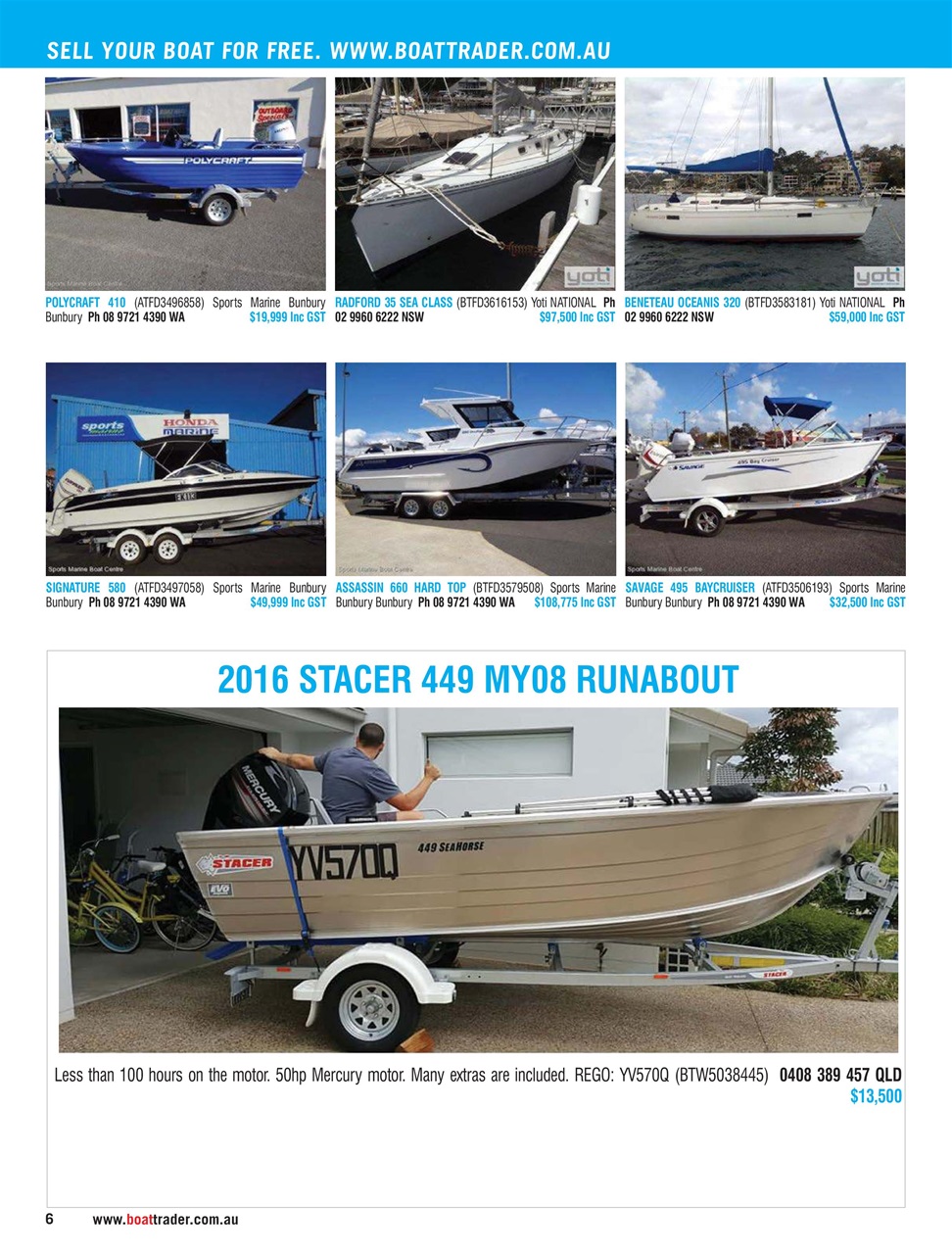 Boat Trader Australia Preview Pages