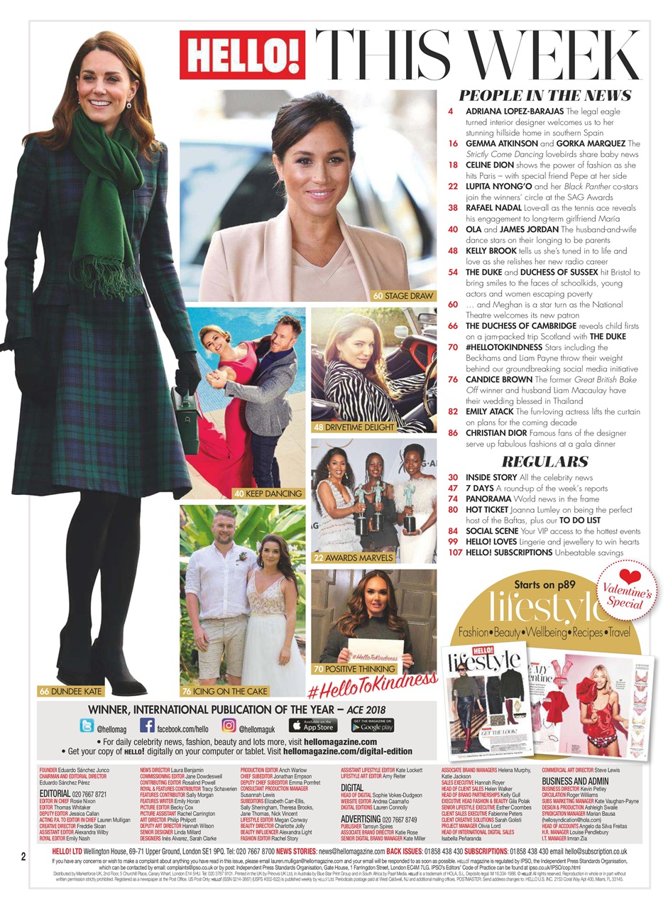 Hello! Magazine Preview Pages