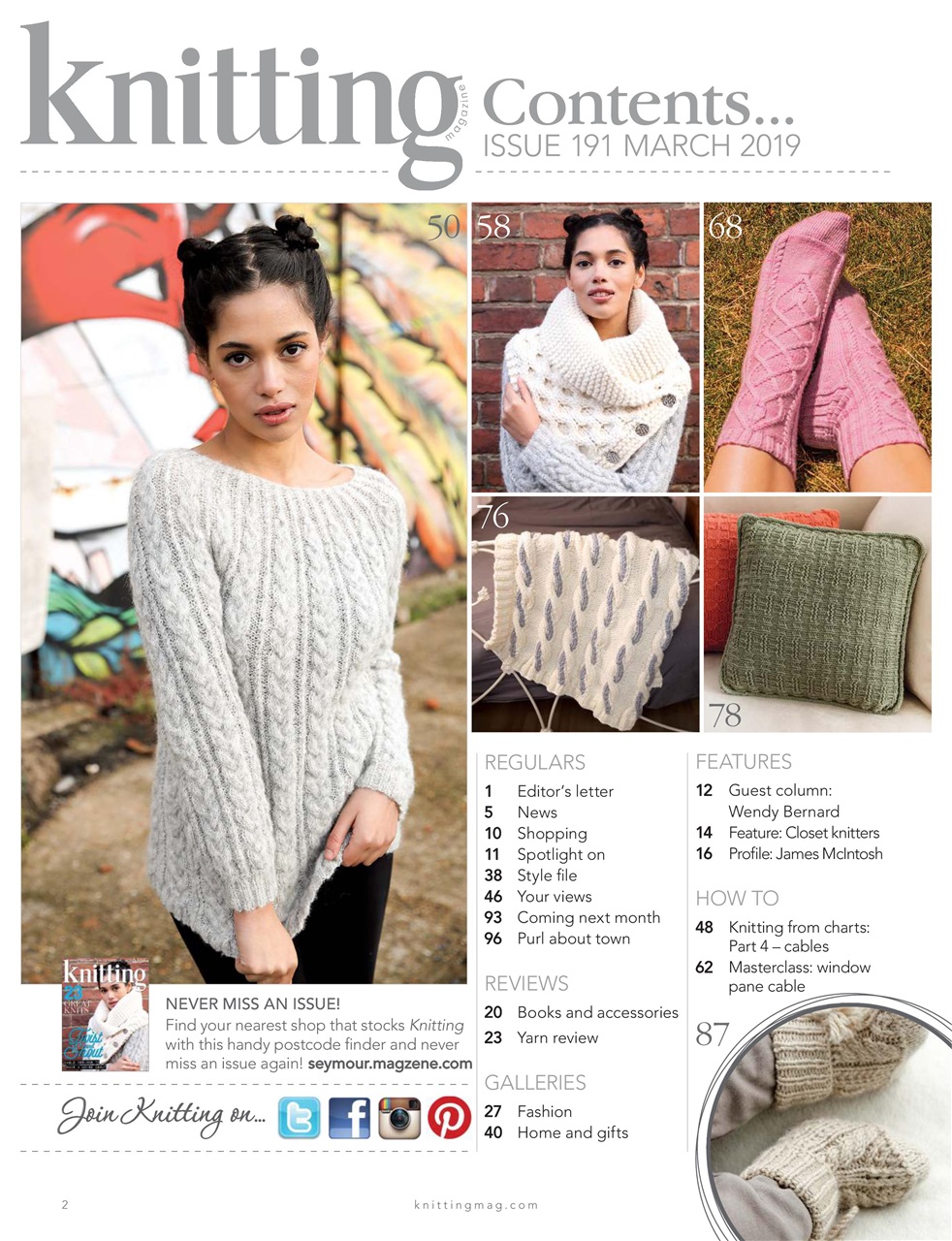 Knitting Preview Pages