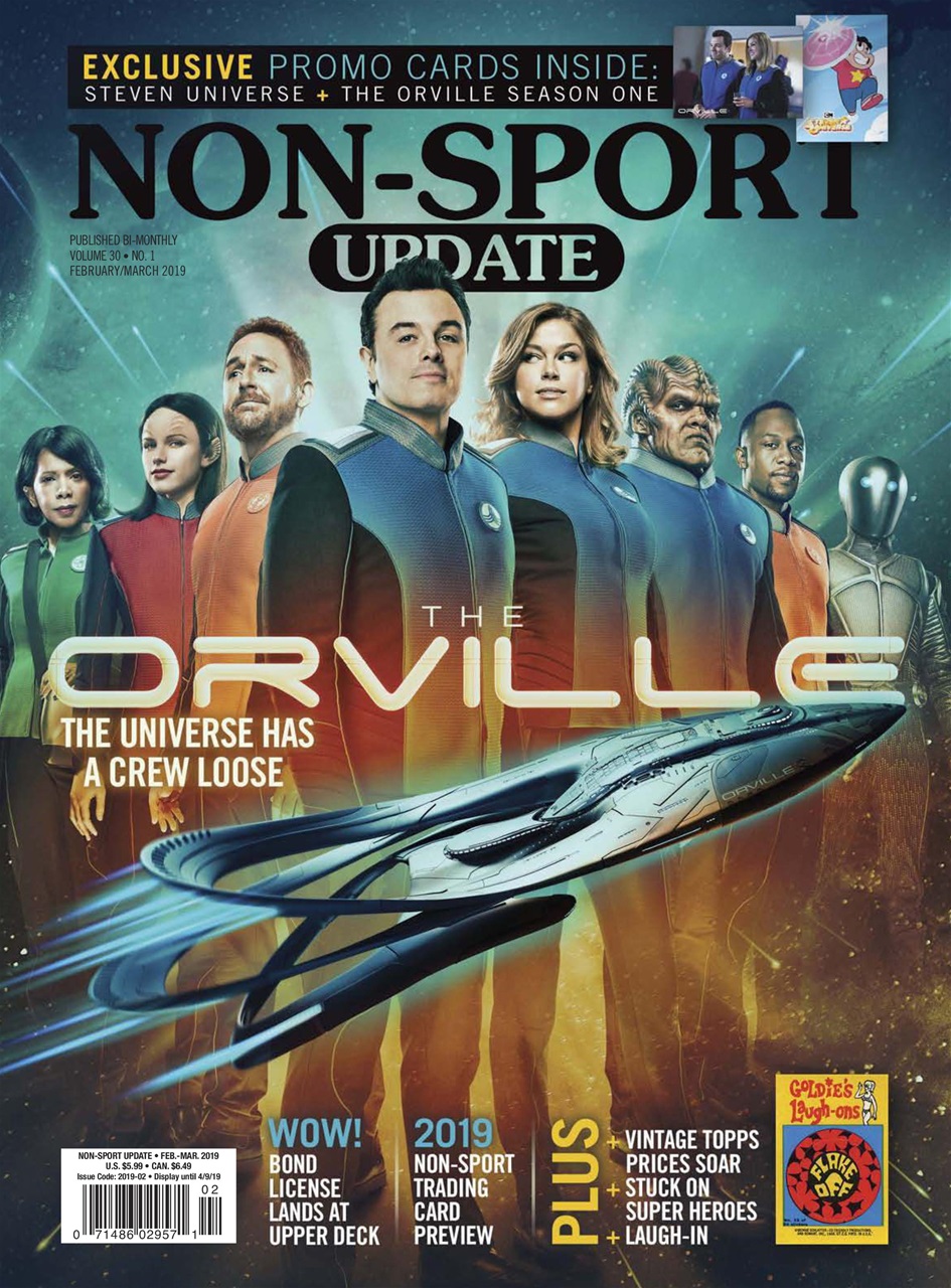 Non-Sport Update Magazine Preview Pages