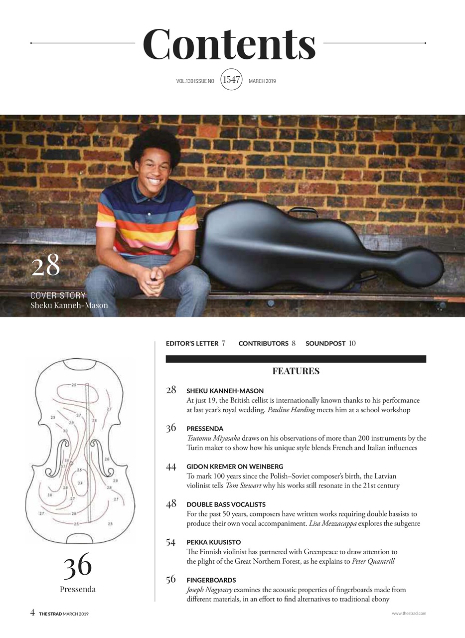 The Strad Preview Pages