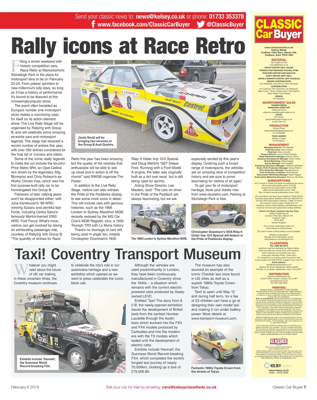Classic Car Buyer Preview Pages
