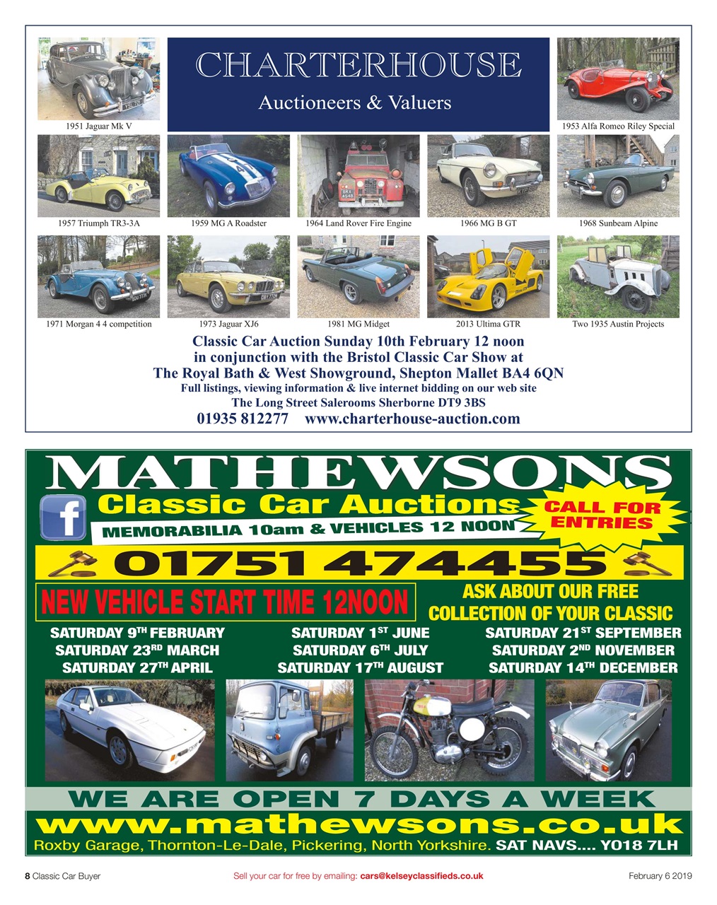Classic Car Buyer Preview Pages