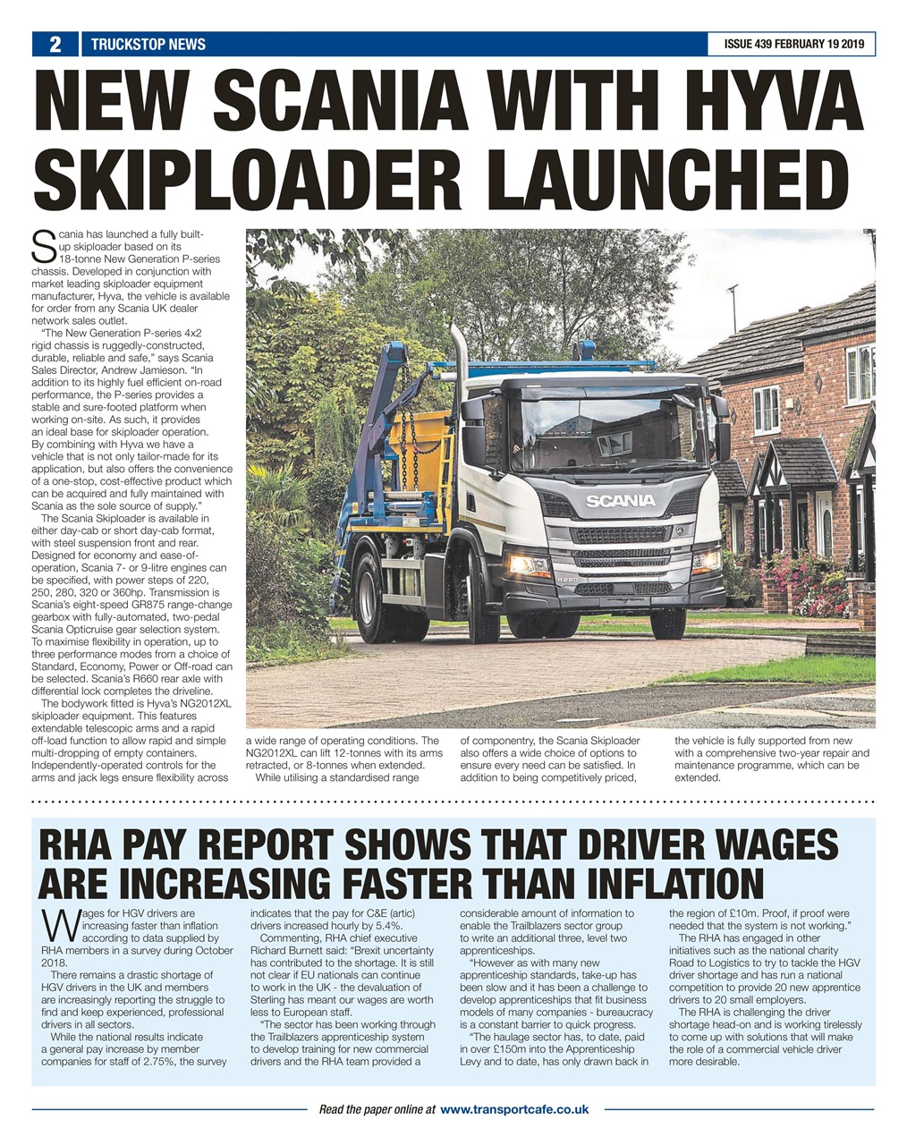 Truckstop News Preview Pages