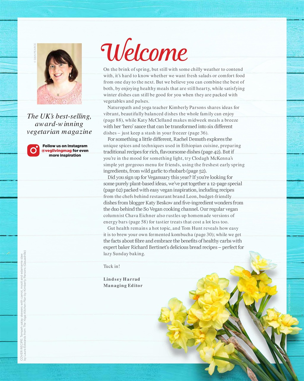 Vegetarian Living Preview Pages