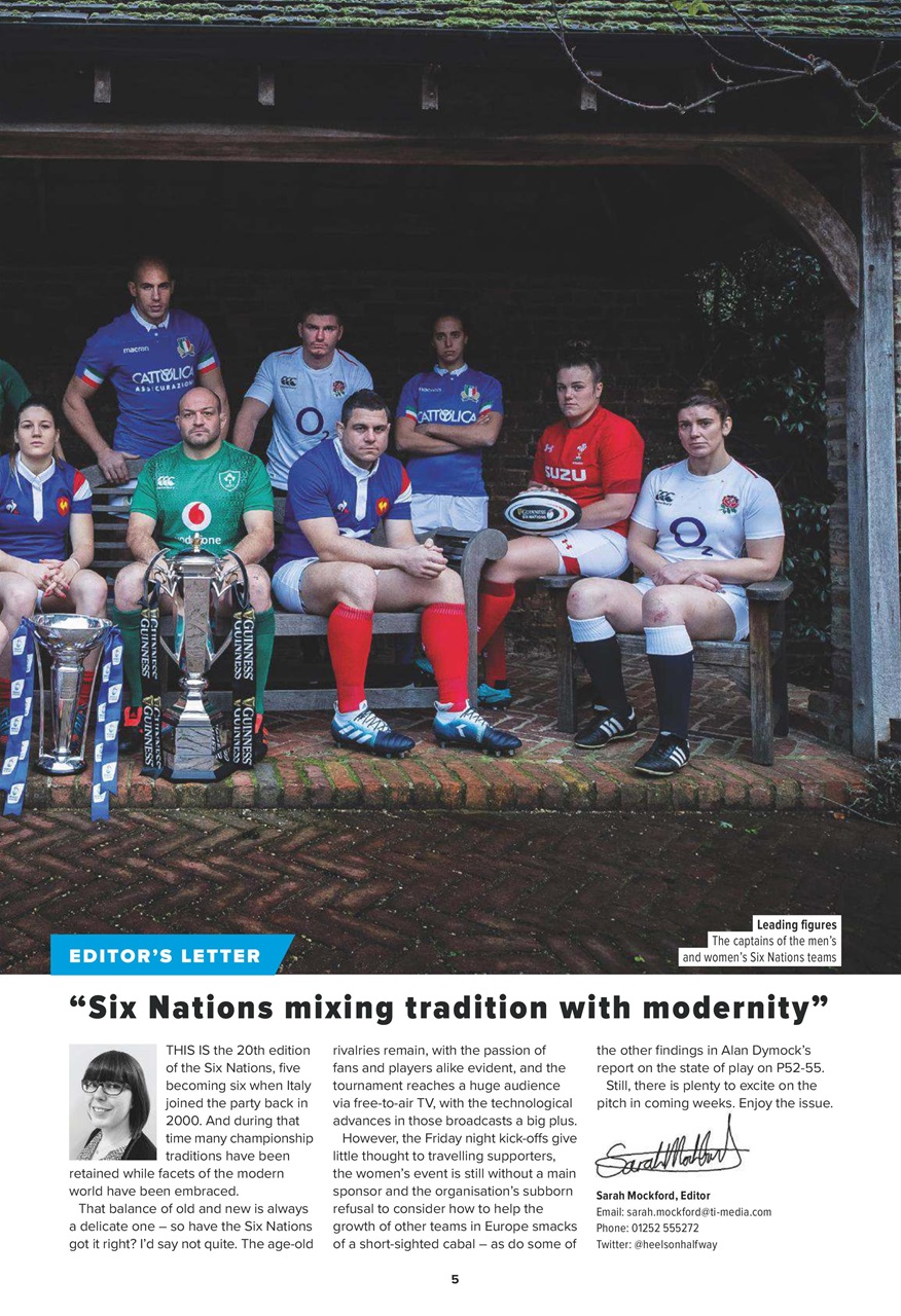 Rugby World Preview Pages
