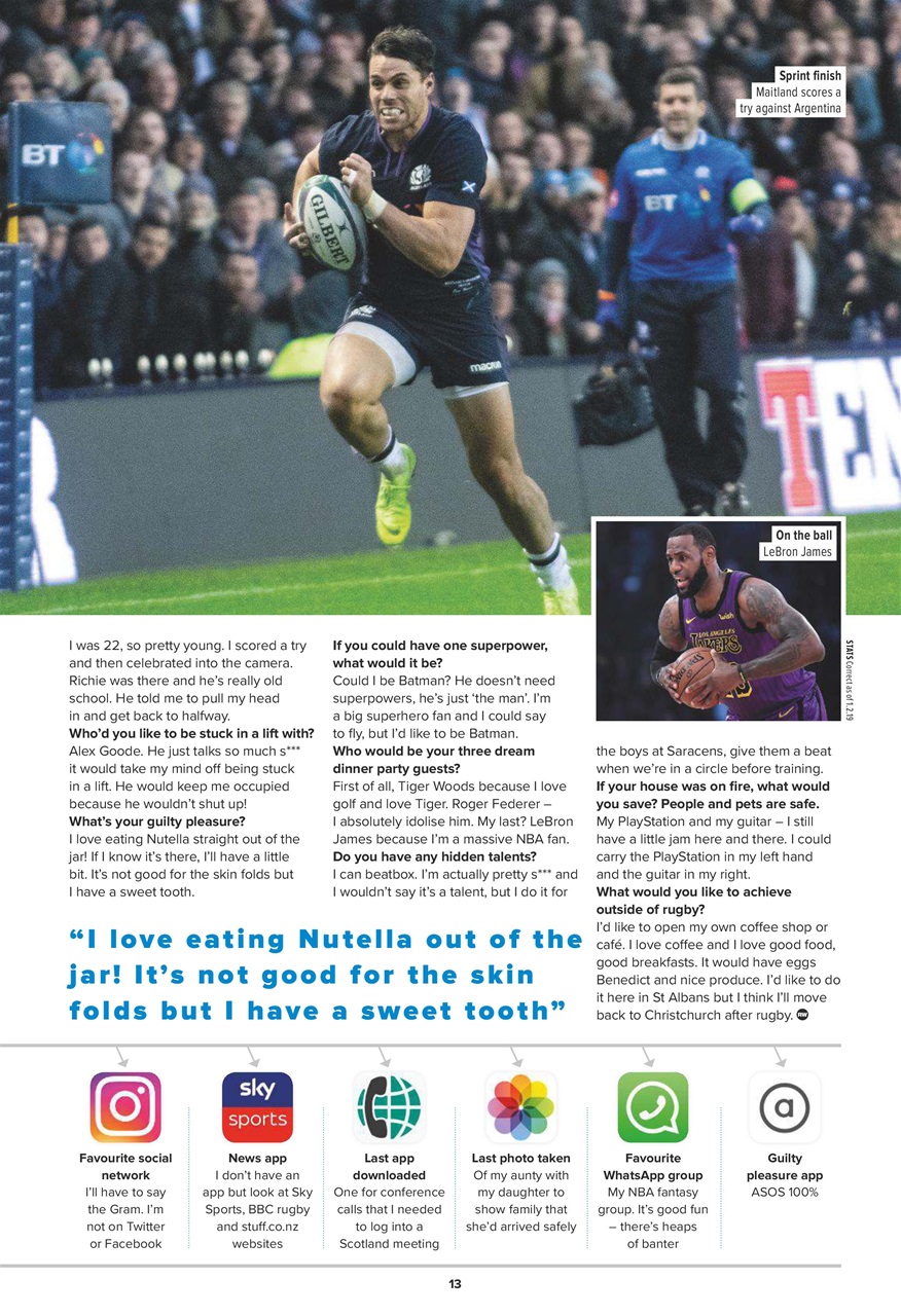 Rugby World Preview Pages