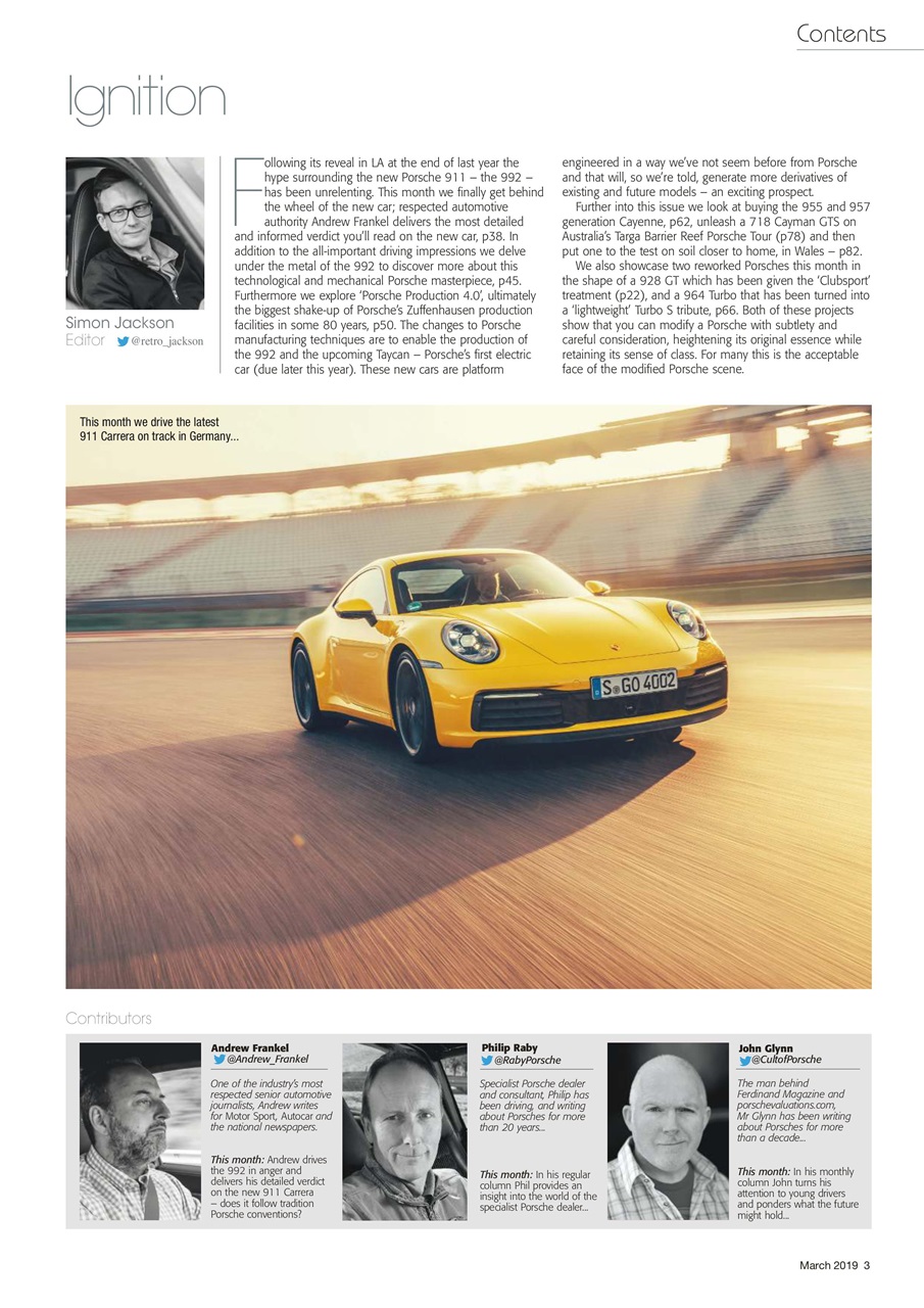 GT Porsche Preview Pages