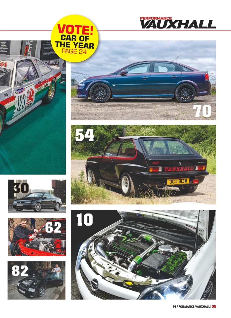 Performance Vauxhall Preview Pages