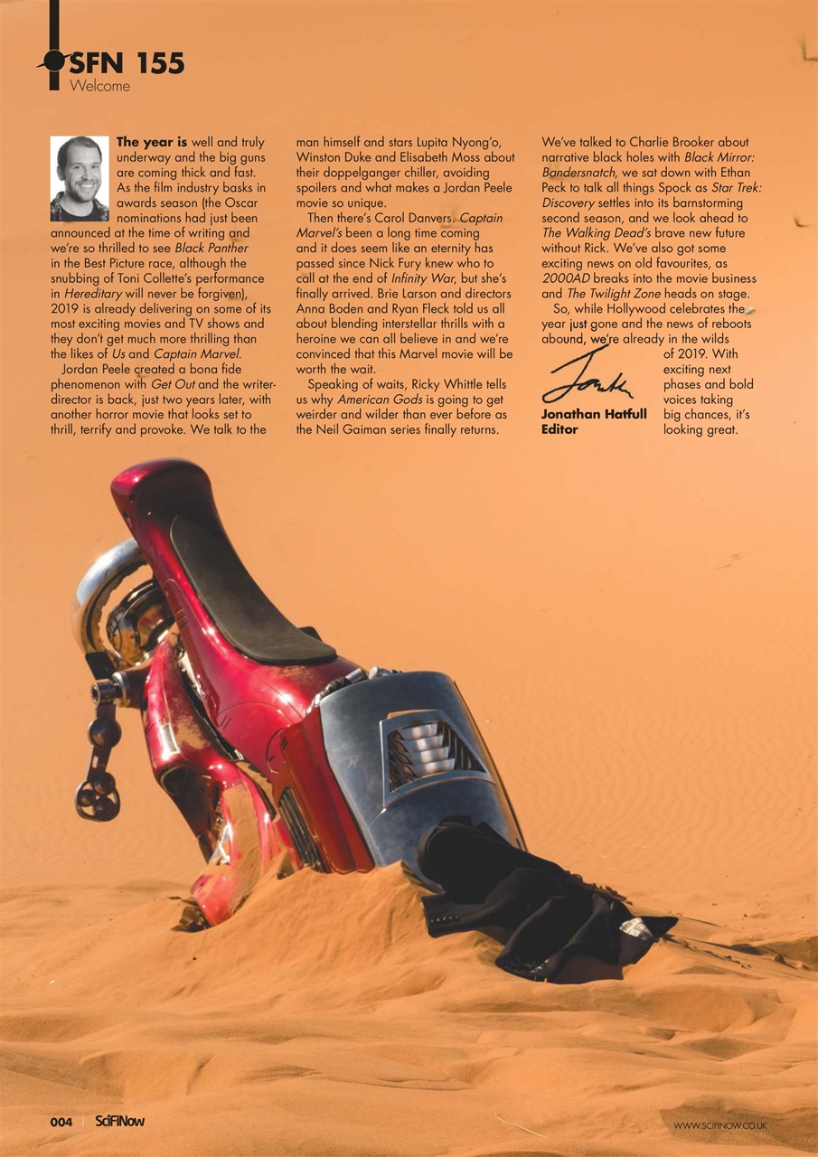 SciFiNow Preview Pages