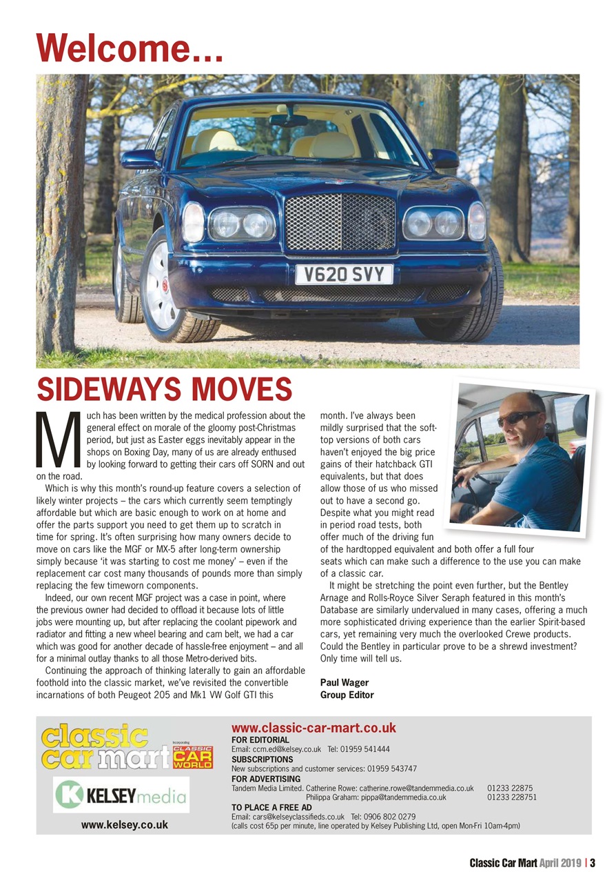 Classic Car Mart Preview Pages