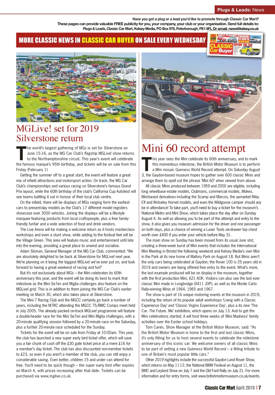 Classic Car Mart Preview Pages