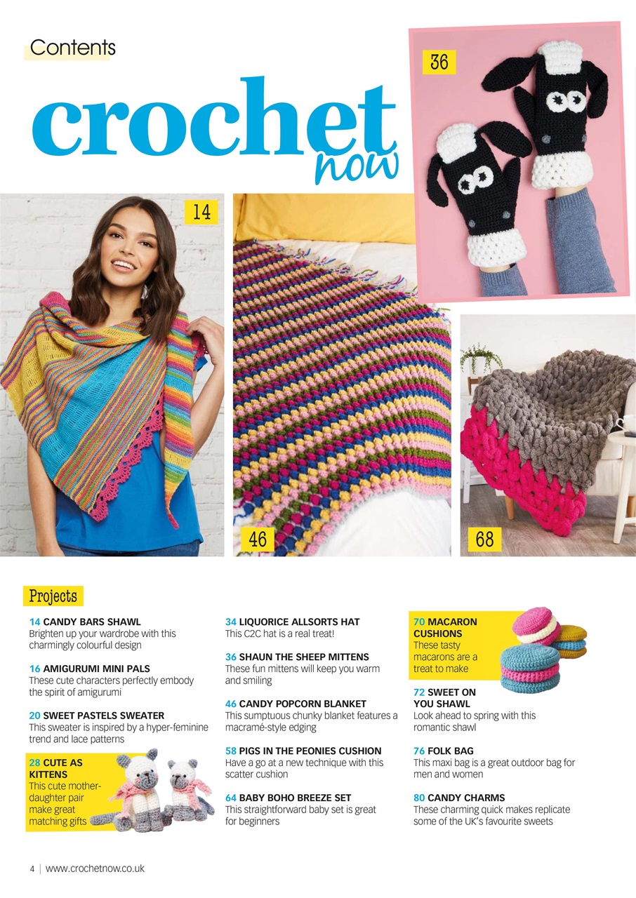 Crochet Now Magazine Preview Pages