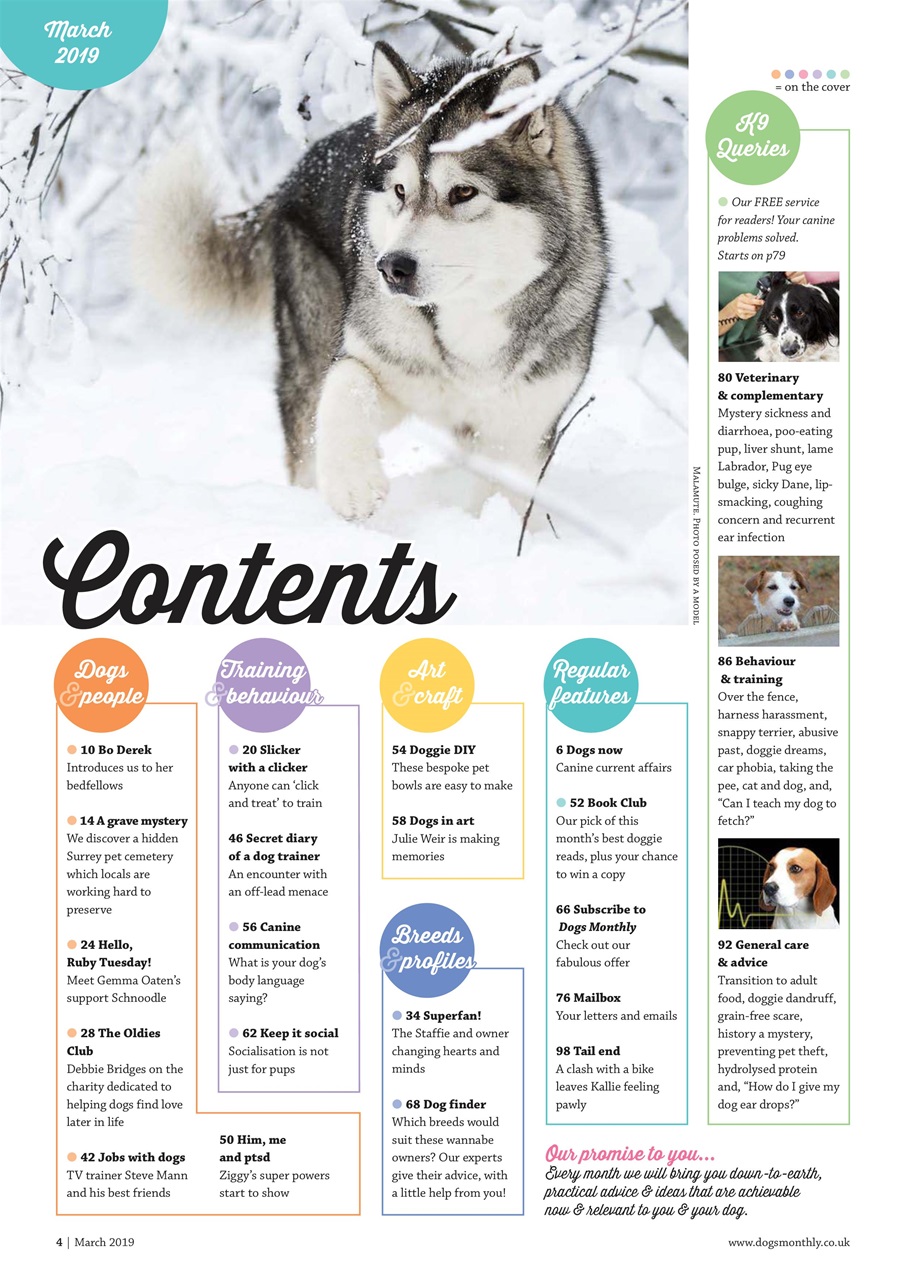 Dogs Monthly Preview Pages