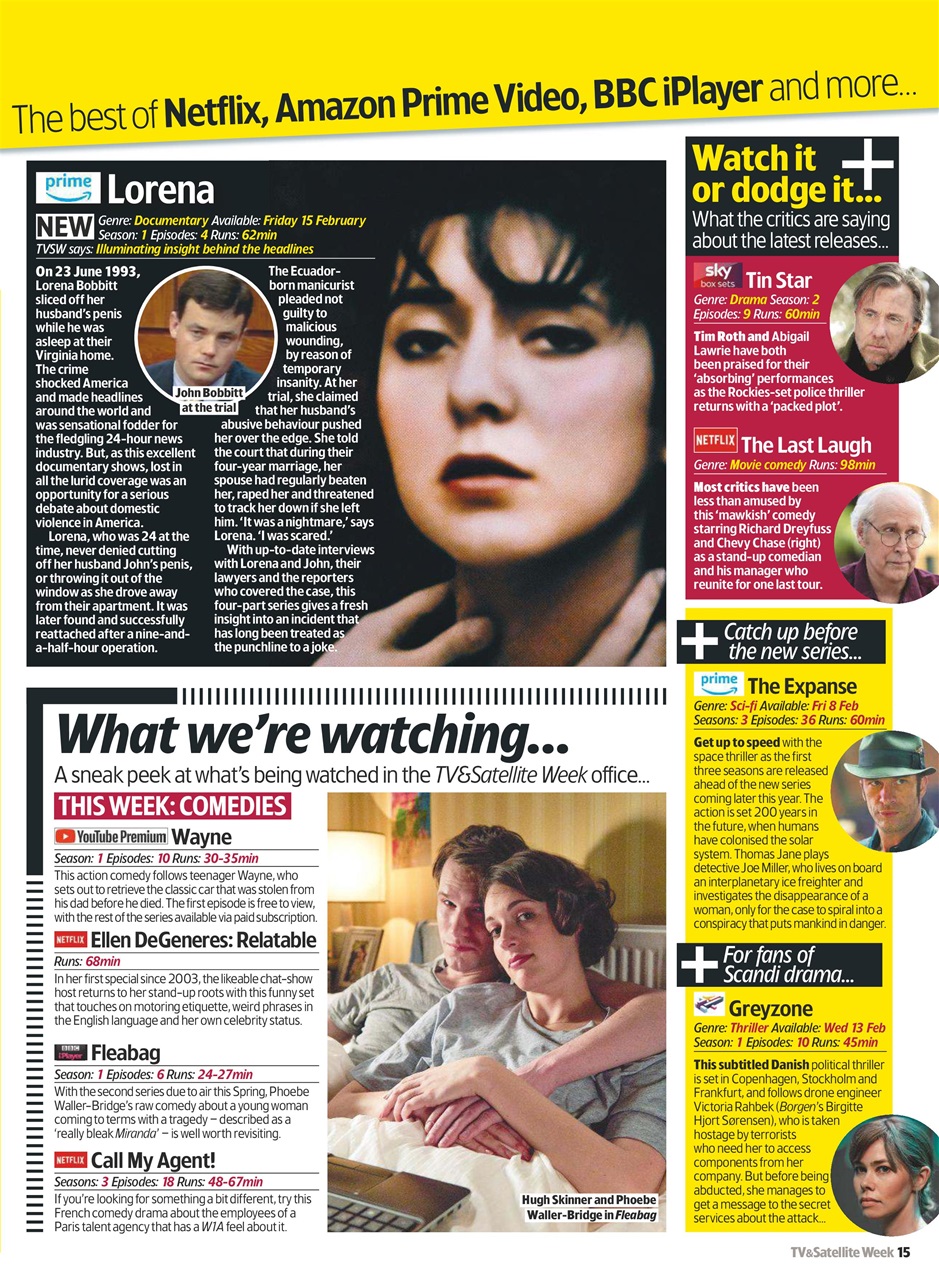 TV & Satellite Week Preview Pages