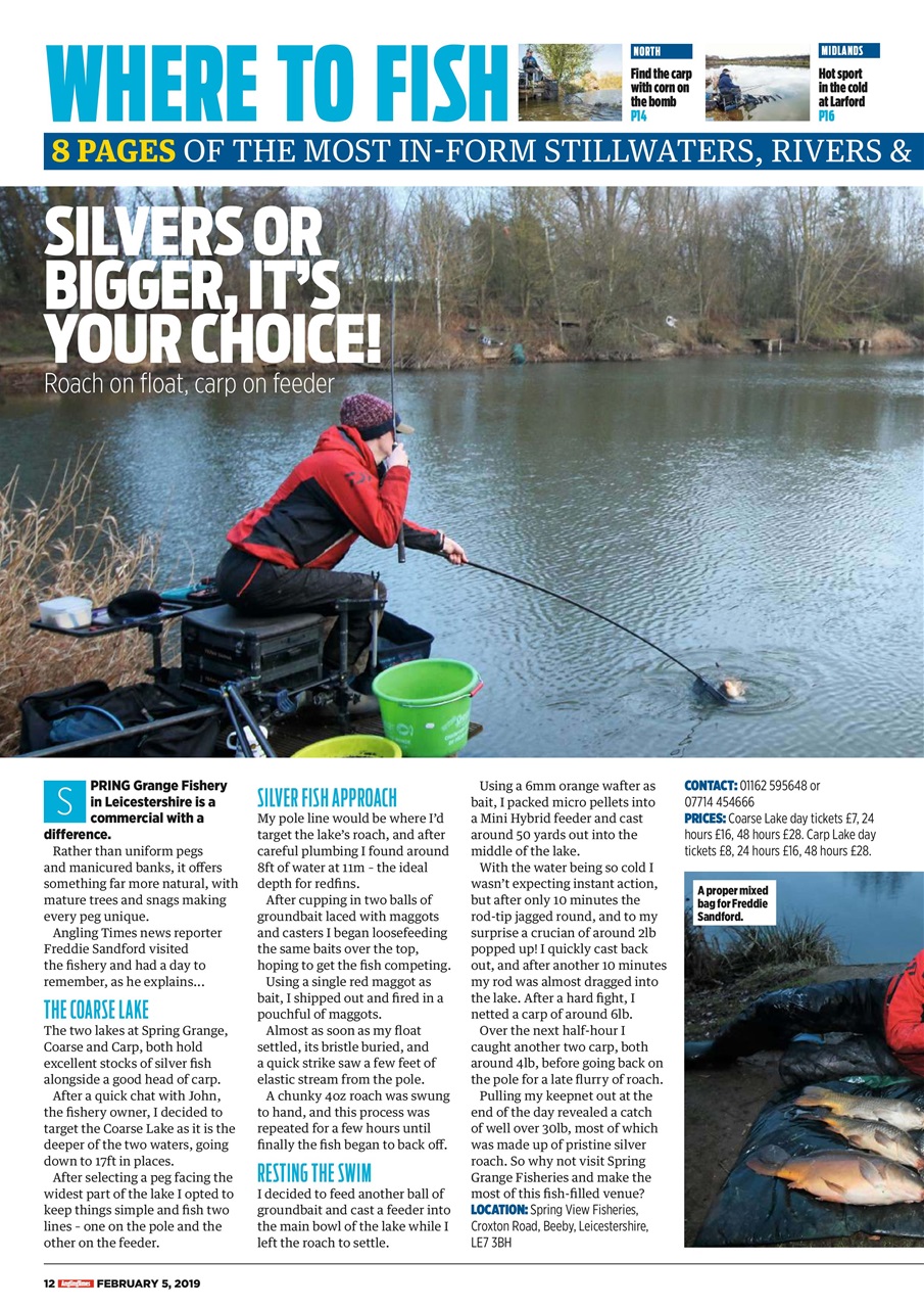 Angling Times Preview Pages